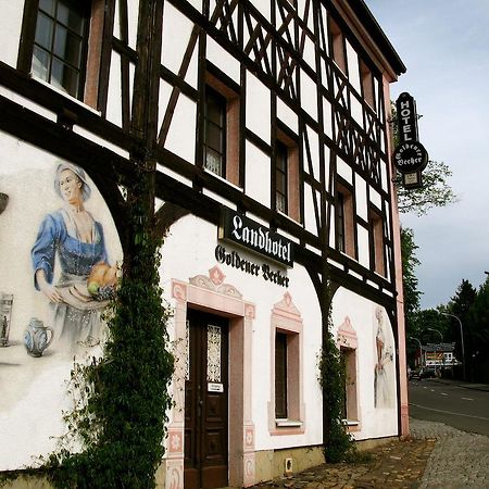 Landhotel Goldener Becher Limabach - Oberfrohna Esterno foto